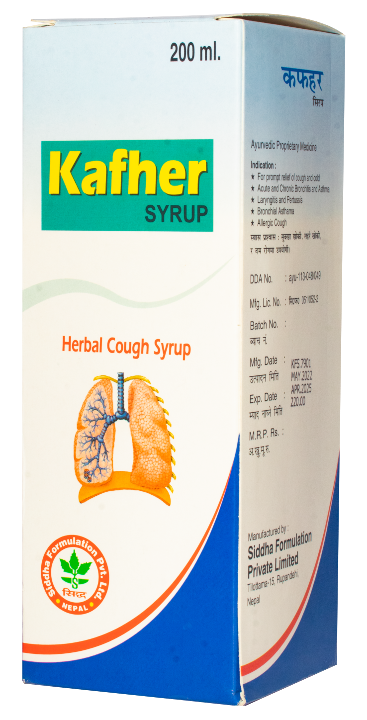 Kafher Syrup Siddha Formulation Pvt.Ltd